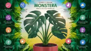 15 Easy Ways to Unlock Your Monstera’s Full Potential