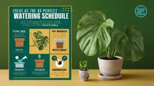 How to Create the Perfect Watering Schedule for Your Monstera