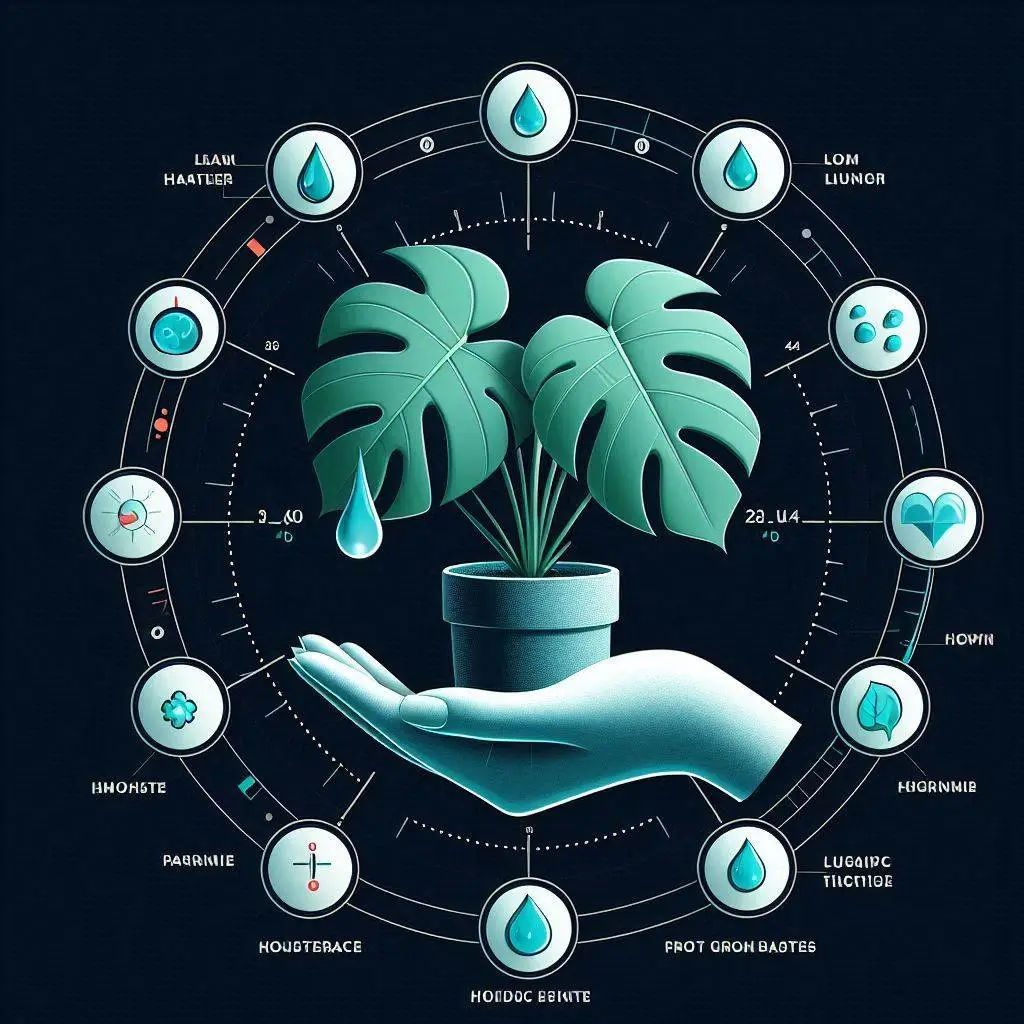 Key Indicators of a Healthy, Well-Watered Monstera